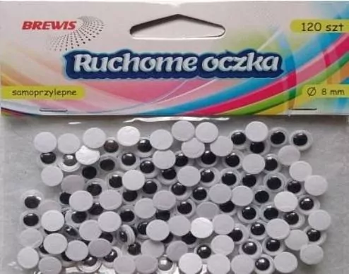 Ruchome oczka 8mm - tantis.pl