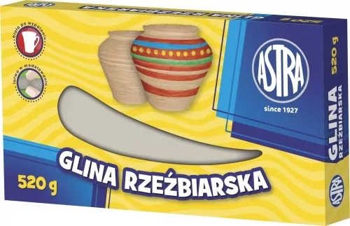 Astra. Glina rzeźbiarska 520g - tantis.pl
