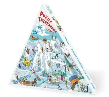Puzzle 200 Tatrzańskie Zima - tantis.pl