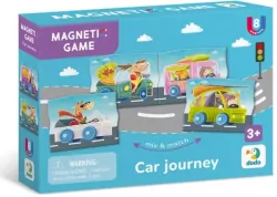 Gra magnetyczna Przygoda w pojazdach