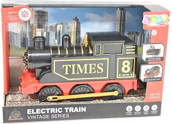 Lokomotywa elektryczna retro światło dźwięk - tantis.pl