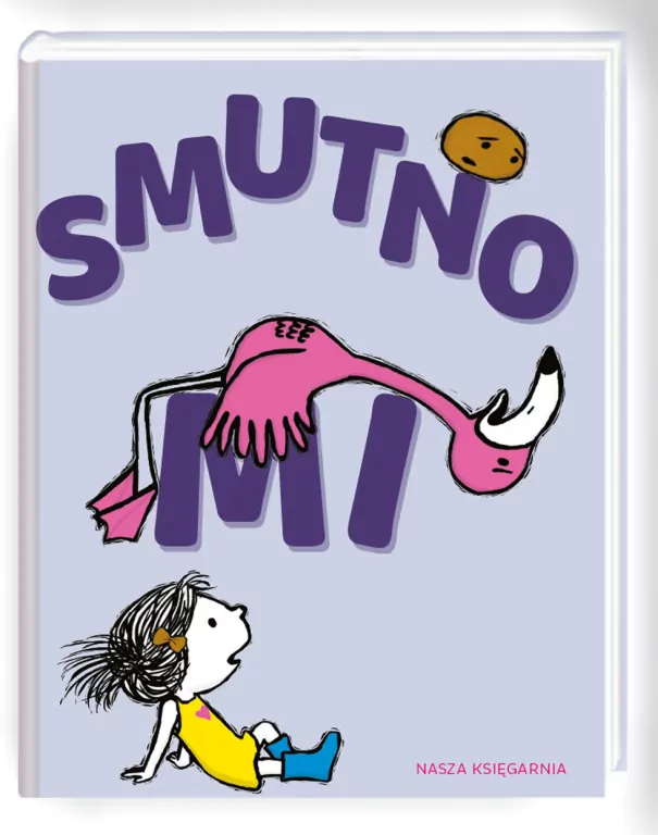 Smutno mi. Dziewczynka, flaming i ziemniaczek - tantis.pl