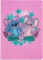 Zeszyt A5 32k 3-linie kolor Disney Blue Stitch wzór 3 - tantis.pl