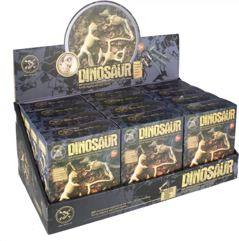 Zestaw archeologa Skamielina Dinozaur Mega Creative 524389 p12, cena za 1 szt - tantis.pl