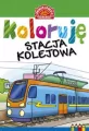 Koloruję. Stacja kolejowa - tantis.pl