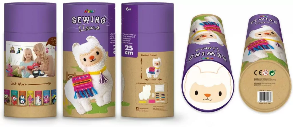 Uszyj lalkę. Lama - tantis.pl