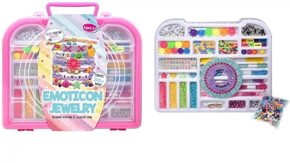 Zestaw do robienia biżuterii DIY w walizce - tantis.pl
