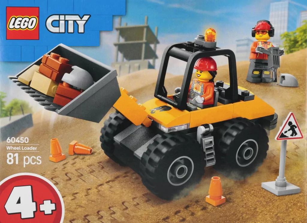 LEGO® City. Żółta ładowarka kołowa 60450 - tantis.pl