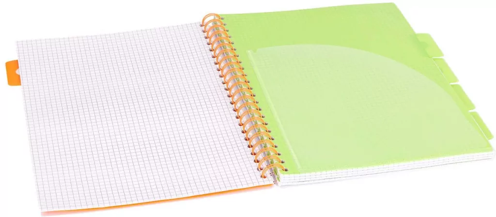 Kołozeszyt Pads A4/100K kratka Neon granatowy - tantis.pl