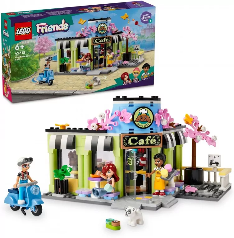 LEGO® Friends. Kawiarnia w Heartlake. 42618 - tantis.pl