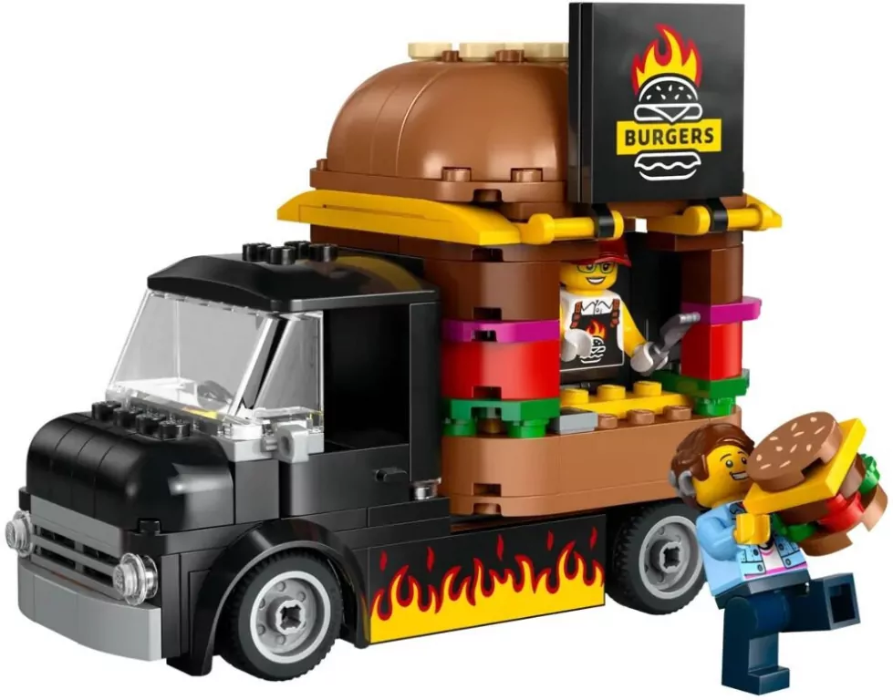 LEGO® City. Ciężarówka z burgerami 60404 - tantis.pl