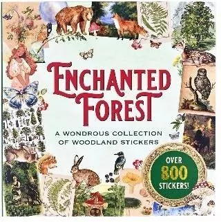 Książka z naklejkami 800szt - Enchanted Forest - tantis.pl