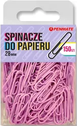 Spinacze do papieru Penmate Fiołkowe 28 mm