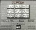 Łamigłówki metalowe 9 sztuk Steampunk zestaw szary - tantis.pl