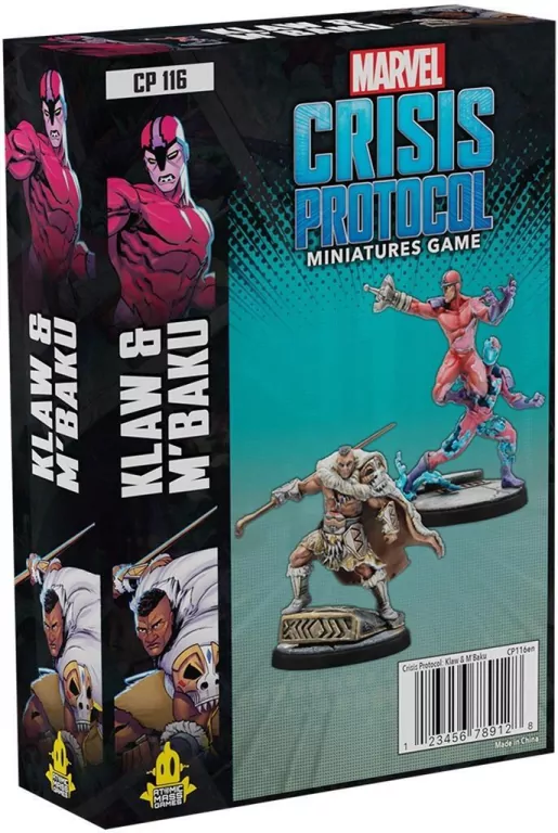Marvel: Crisis Protocol - Klaw and MBaku - tantis.pl