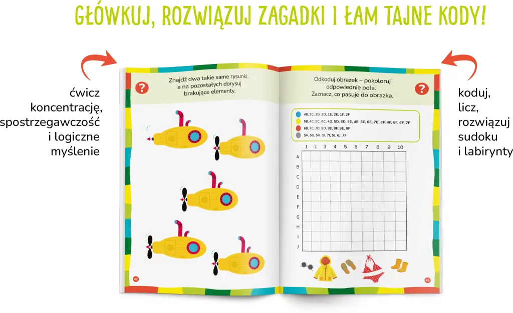Kapitan Nauka. Łamigłówki dla 5-latka - tantis.pl
