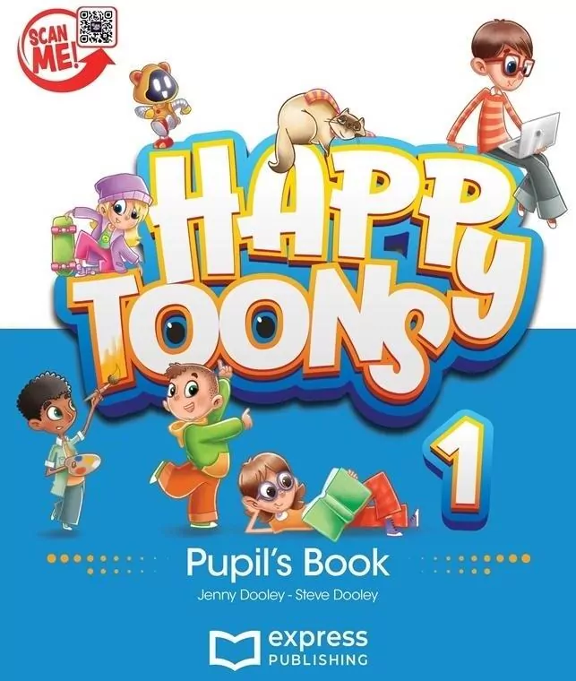 Happy Toons 1 edycja międzyna. PB + DigiBook (kod) - tantis.pl