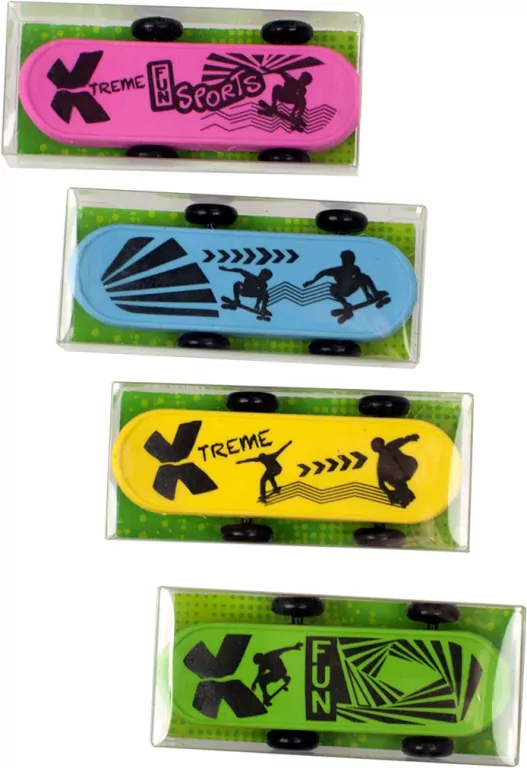 Gumka do ścierania skateboard 1 szt. mix - tantis.pl