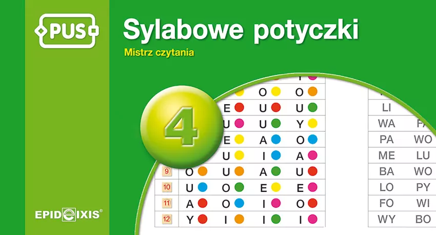 PUS. Sylabowe potyczki 4. Mistrz czytania - tantis.pl