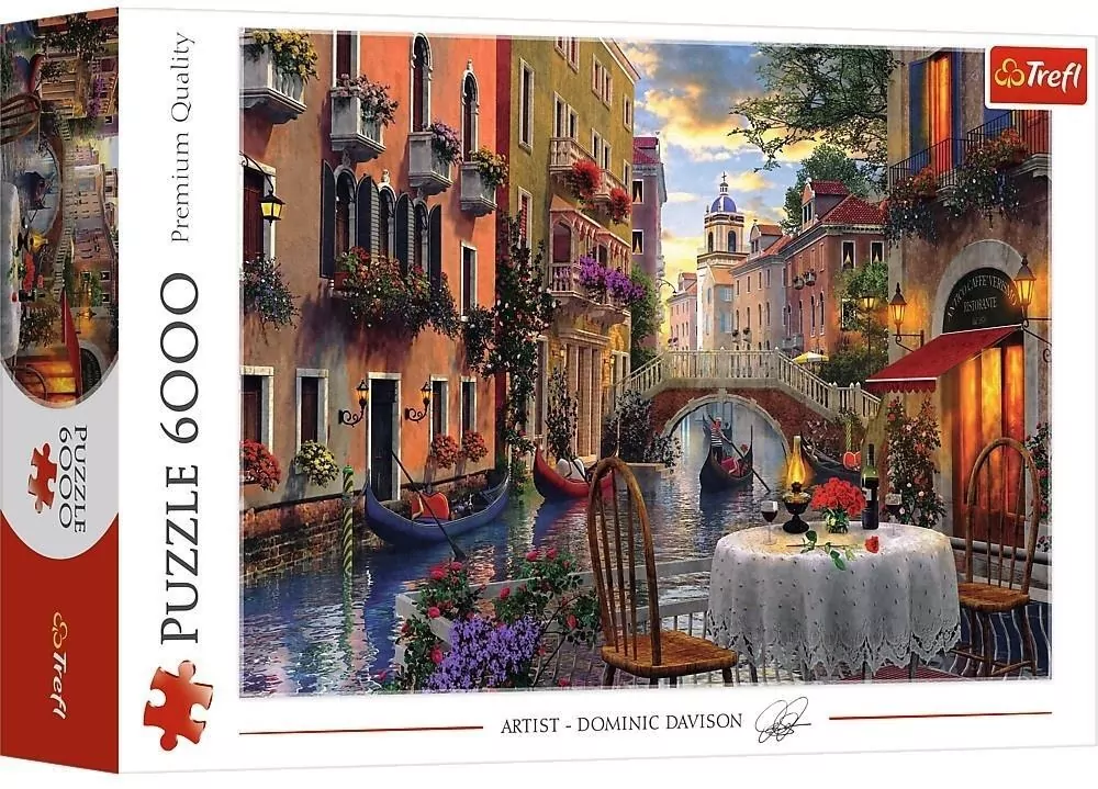 Puzzle 6000 Romantyczna kolacja 65003 - tantis.pl