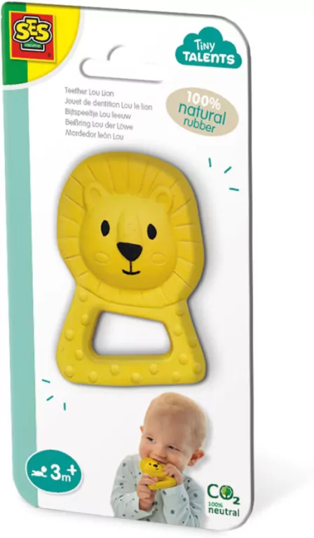 Gryzak dla dzieci Lew 100% kauczuk naturalny - tantis.pl