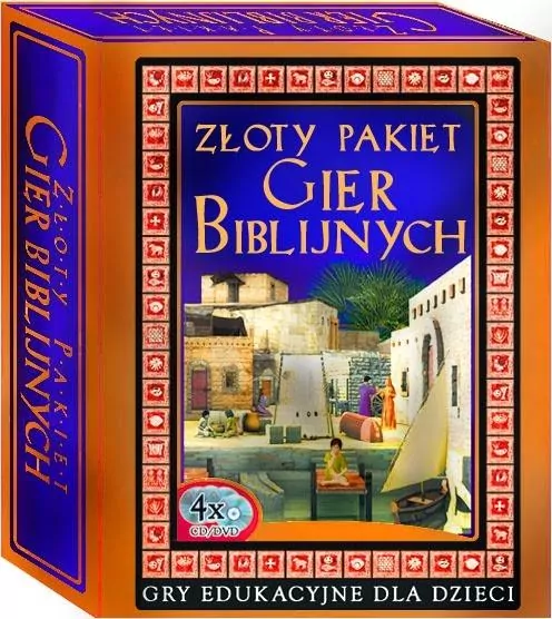 Złoty pakiet gier biblijnych CD/DVD - tantis.pl