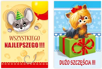 KARNET URODZINY B6 Z KOP ZDOB OCZKA MRG 280 FOL - tantis.pl