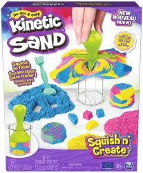 Kinetic Sand. Zgniataj i twórz