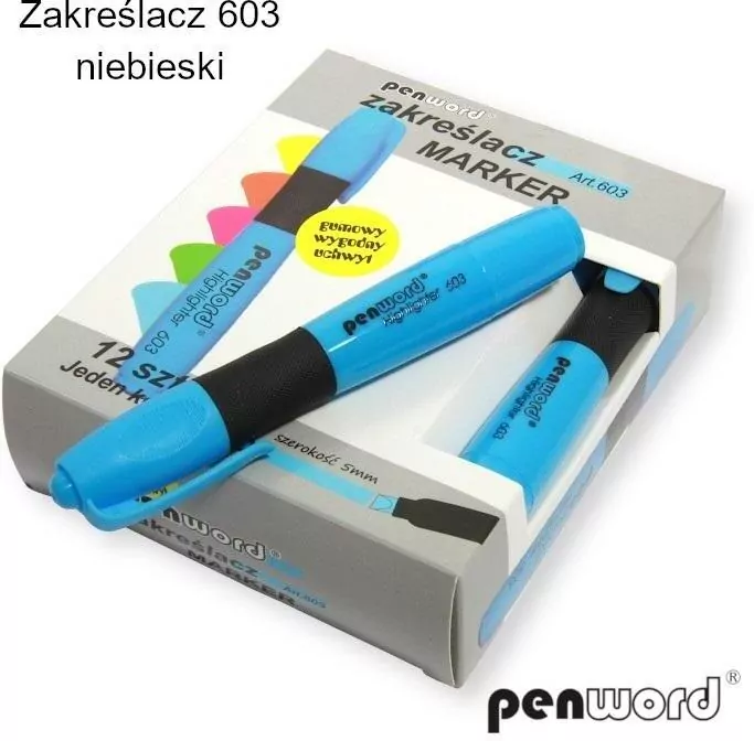 Zakreślacz niebieski - tantis.pl