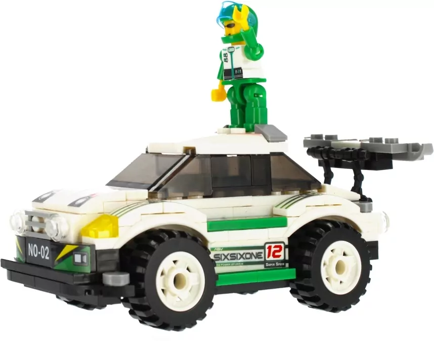 Klocki konstrukcyjne Alleblox Racing Team 173 elementów - tantis.pl