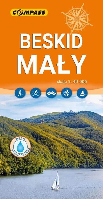 Mapa Turystyczna - Beskid mały 1:40 000 - tantis.pl