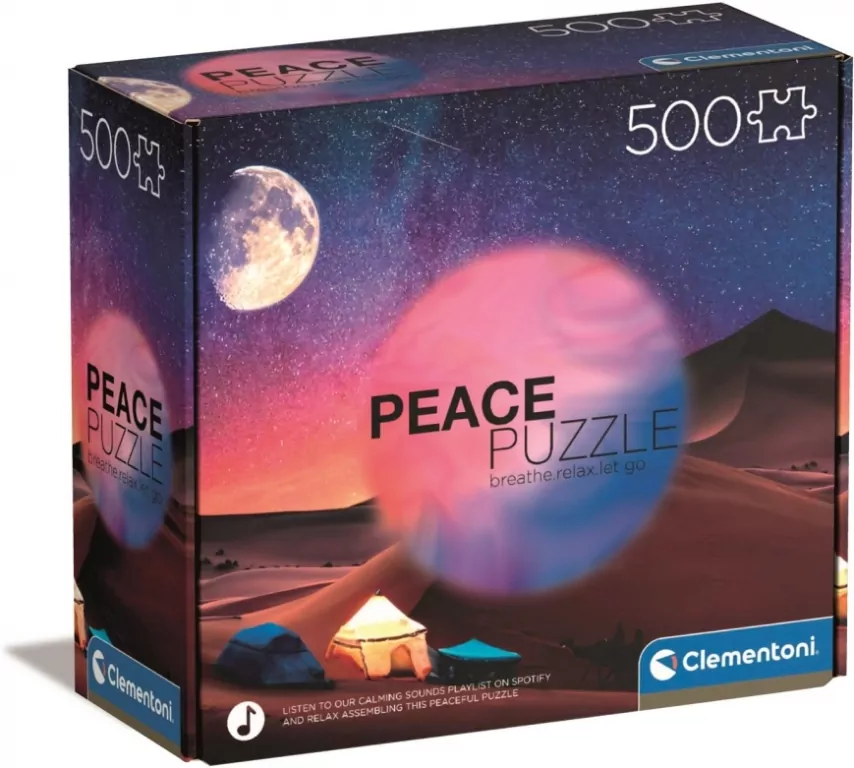 Puzzle 500 Peace Collection Starry Night Dream - tantis.pl