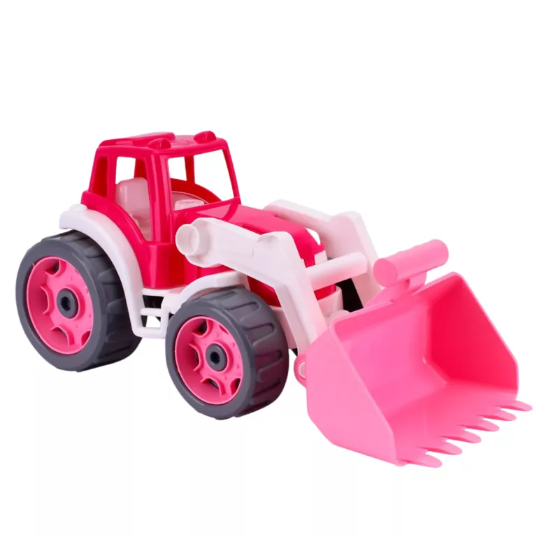 Traktor różowy - tantis.pl