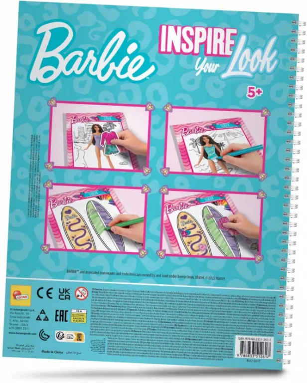 Barbie Sketch Book Mer-mazing Scratch Reveal - tantis.pl