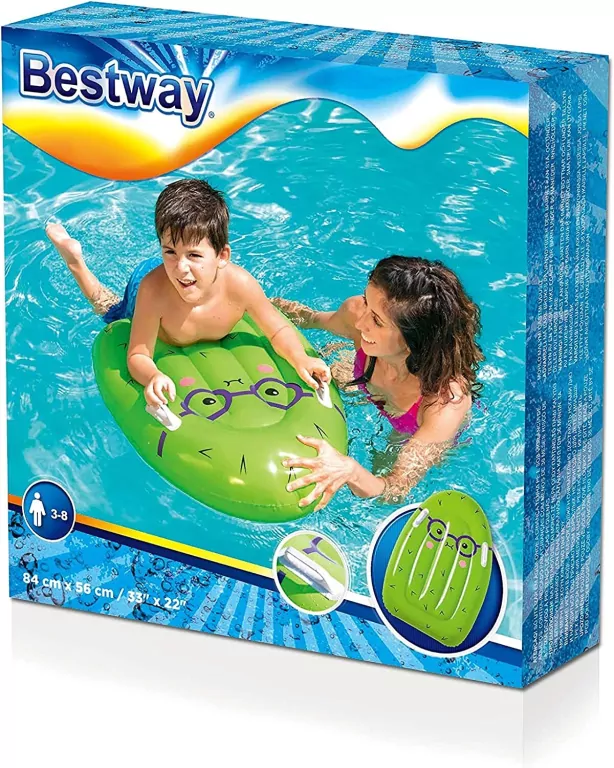 Bestway. Deska dmuchana owoce 84x56cm mix, 42049 - tantis.pl