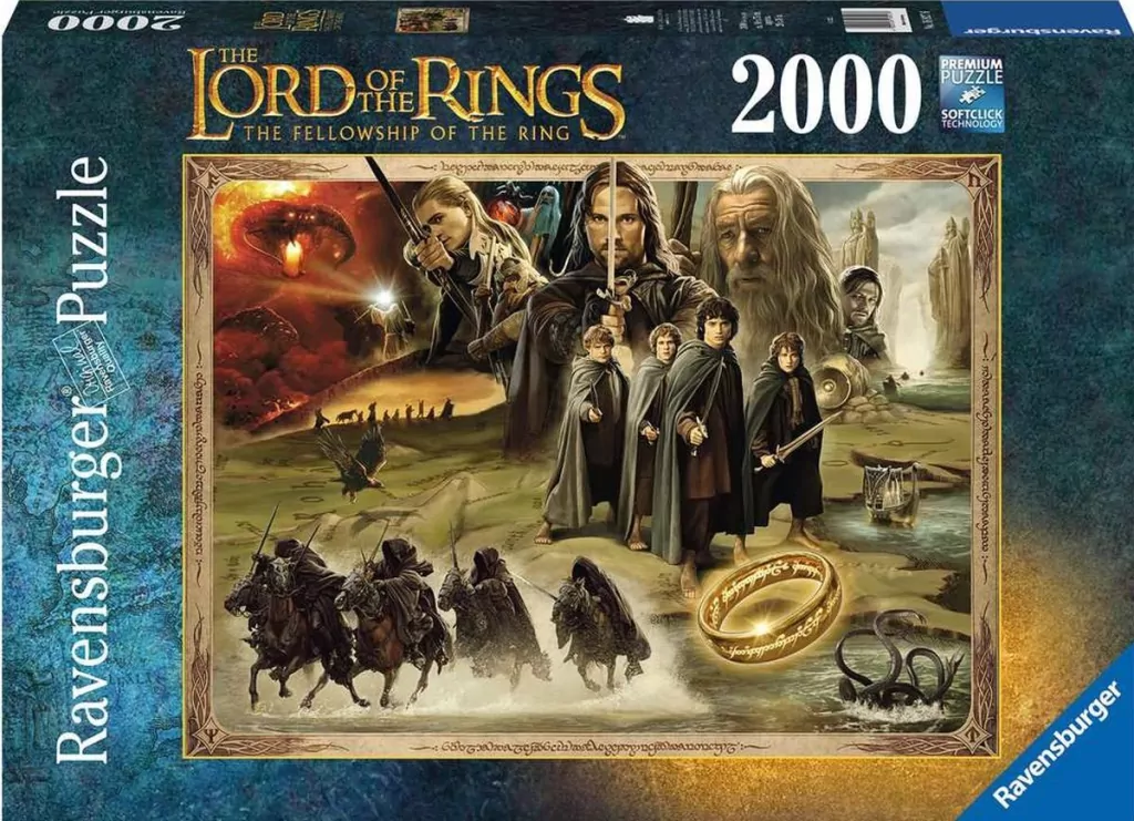Puzzle 2000 Władca Pierścieni - tantis.pl