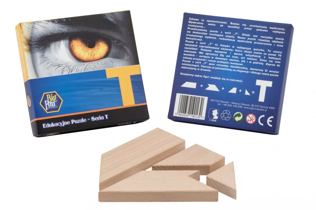 Edukacyjne puzzle - seria T - tantis.pl