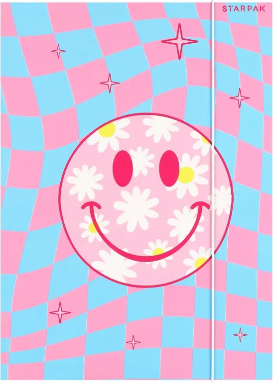 TECZKA Z GUMKA PAP A4 EMOJI MIX2 STK FOL10/100 - tantis.pl