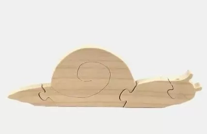 Puzzle przestrzenne Ślimak - tantis.pl