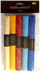 Papier czerpany ozdobny gm 140 25x35cm 5 ark