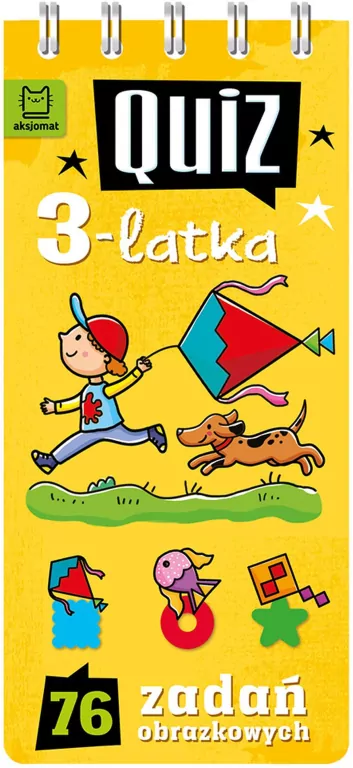 Quiz 3-latka. 76 zadań obrazkowych - tantis.pl