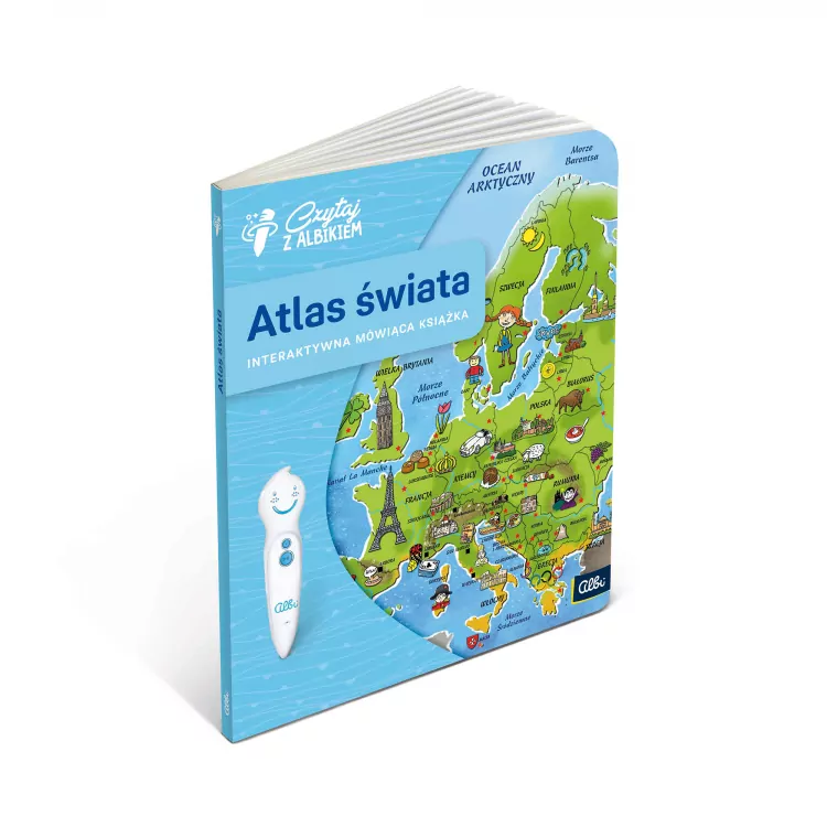 Atlas świata. Czytaj z Albikiem - tantis.pl