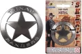 Metalowa odznaka szeryfa Texas Ranger 14/0 - tantis.pl