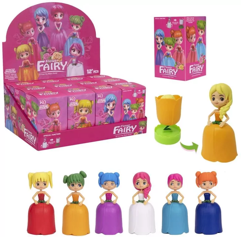 Lalka w kwiatku MIX - tantis.pl