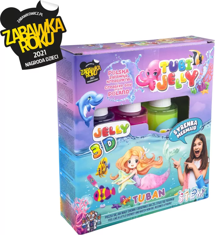 Tubi Jelly 3 kolory. Syrenka - tantis.pl