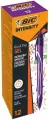 Długopis żelowy Quick Dry 0,7mm fiolet (12szt) BIC - tantis.pl