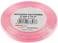 Wstążka satynowa. Jasno różowa 6mmx32m, 2 sztuk - tantis.pl