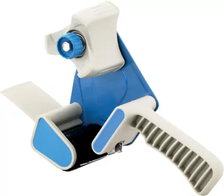 Tetis. Oklejarka do taśmy pakowej niebieska