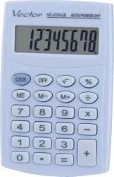 Kalkulator kieszonkowy Vector VC-210 LB