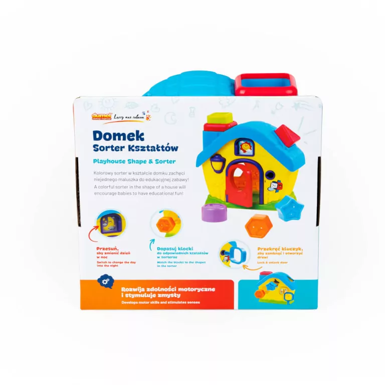 Domek sorter kształtów 42460 - tantis.pl